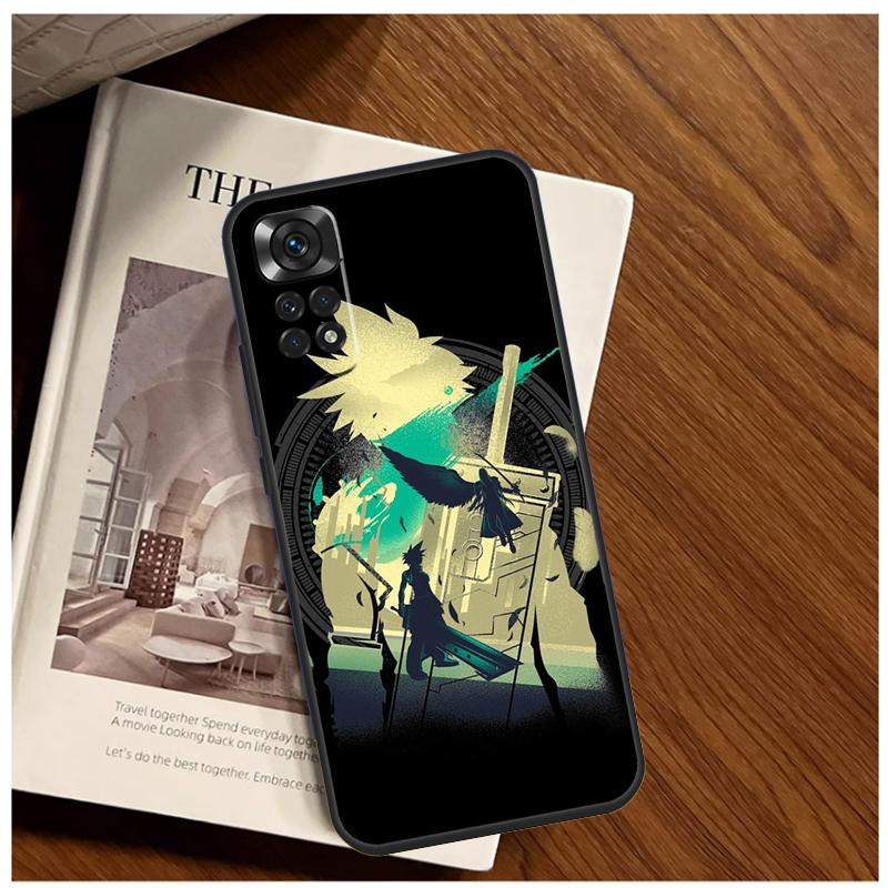 Final Fantasy VII Case For Xiaomi Redmi Note 11 10 9 12 13 14 Pro 11S 12S Cover For Redmi 15 10C 13C 12C 14C