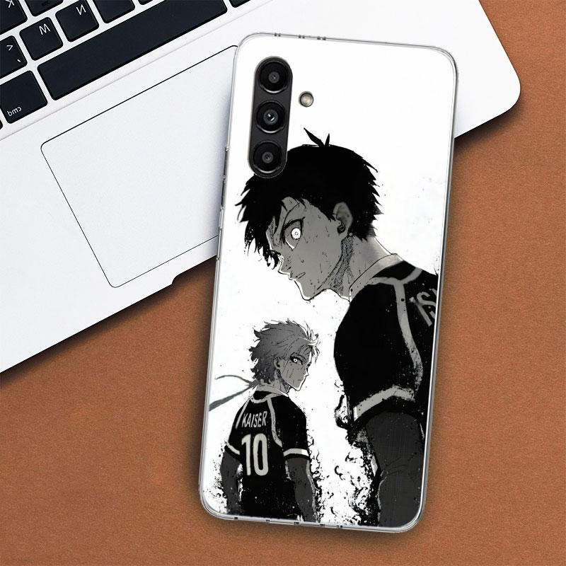 Blue Lock Isagi Yoichi Phone Case For Samsung Galaxy A56 A55 A54 A53 A17 A16 A15 A14 A13 A36 A35 A34 A33 A26 A25 A24 A23 A05S A0