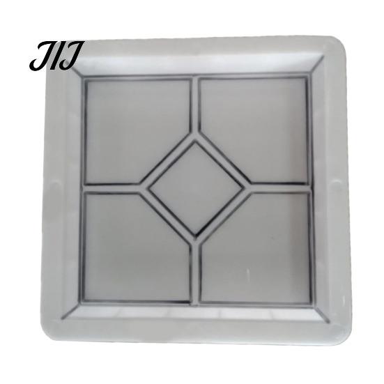Backyard Walkway Design Tool Garden Stepping Stone Mold, Reusable Concrete Pathway Paver DIY Patio Flooring Mold Cement Pavement Mould for Decor