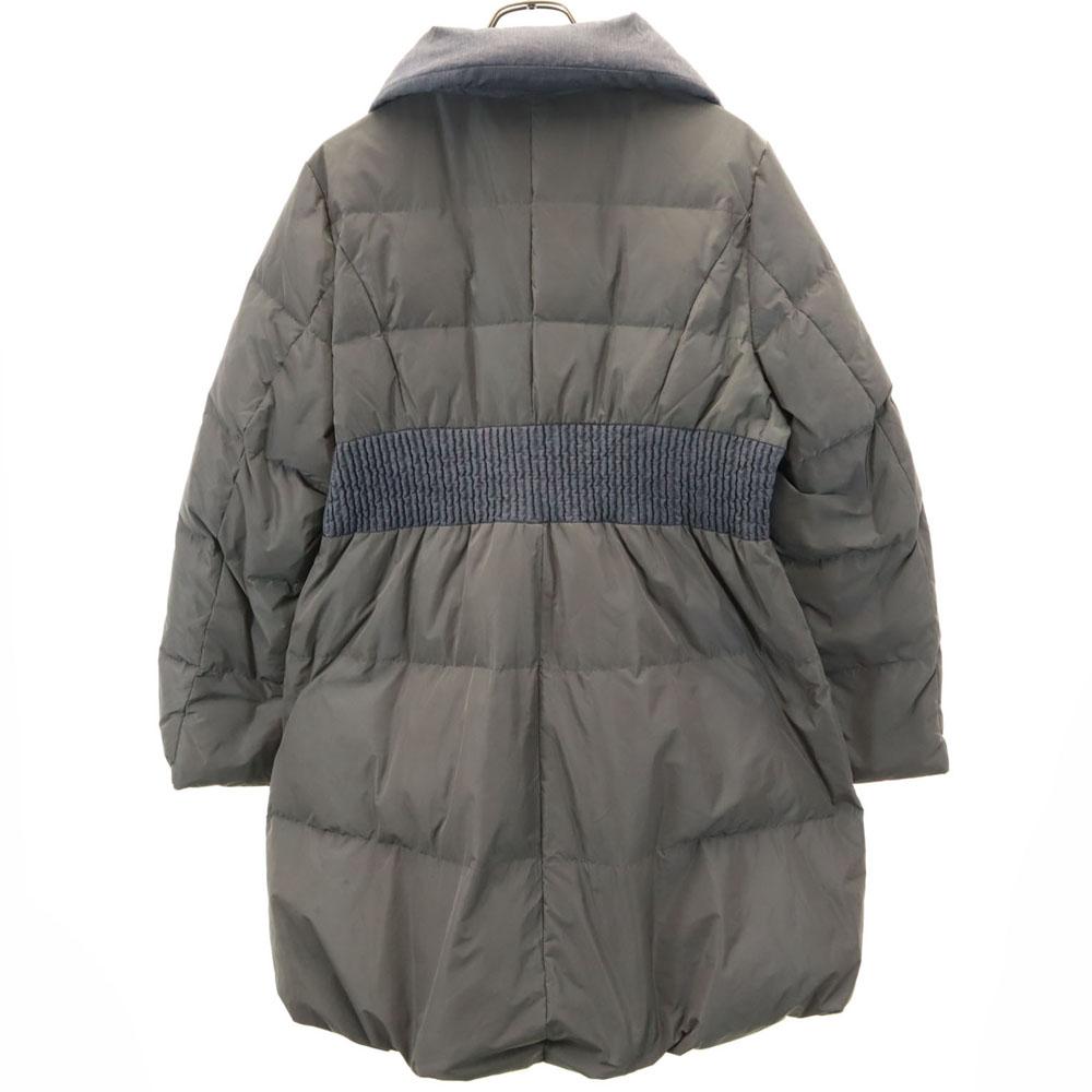 Balmain Down Jacket L Gray Women Used