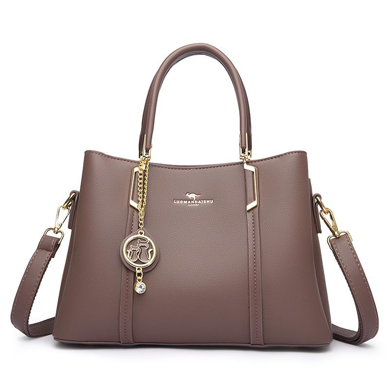 

Модна жіноча сумка осінь і зима ретро портативна материнська сумка на одне плече