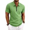 New Arrival: Men's Summer Casual Minimalist Commuter Waffle-Weave Short-Sleeved Golf Polo Shirt