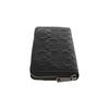 Coach Accordion Wallet 19 Classic Logo Accordion Zip Around Long Wallet Men Wallet Black 58113-BLK