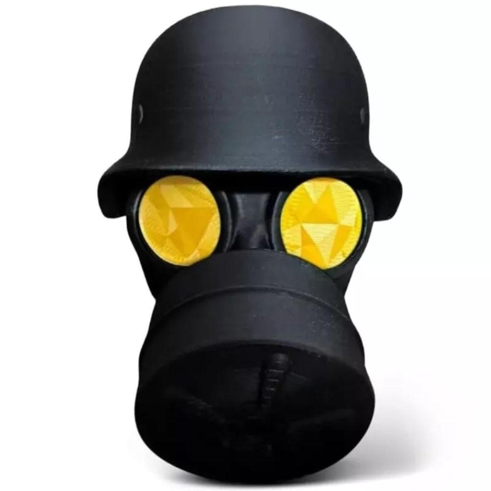 Aesthetic Trailer Ball Cover Decorative Gas Mask Helmet Cover Cap  Cars Caravan Decoration