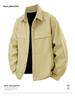 Men's High-End American Workwear Jacket: Trendy Spring/Autumn Loose-Fit Shirt-Style Coat (Customizable)