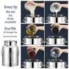 Thickened 201 Stainless Steel Sealed Storage Bucket