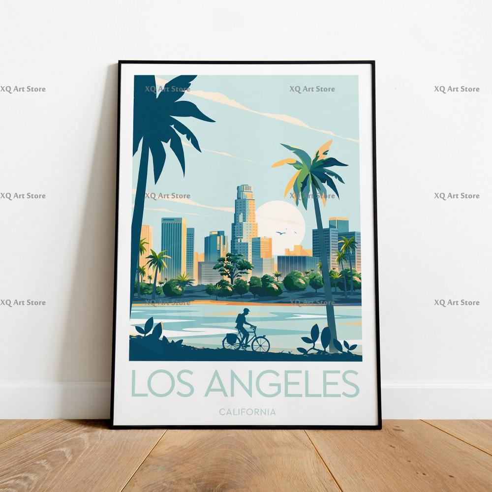 Modern Travel Print Canvas Painting Beautiful Landscape All Kinds Of Cities Poster Wall Art For Living Room Home Decor Frameless