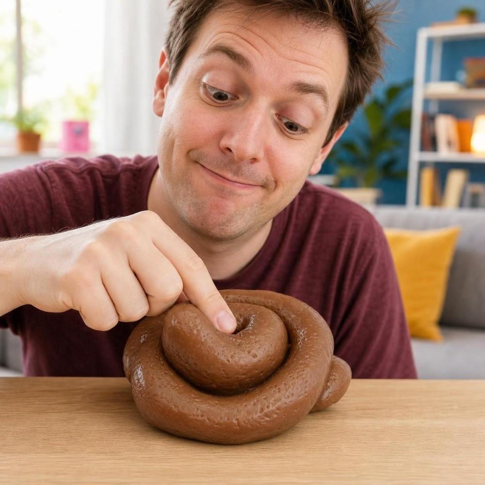 Creative Fake Poop Squeeze Toys Soft TPR Fidget Toy Realistic Shit Squishy Toy Halloween Party