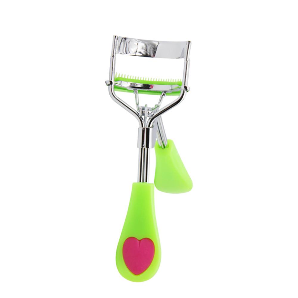 

1PC Lady Professional Eyelash Curler with гребінець Пінцет Curling Eyelash Clip Косметичний інструмент для краси очей