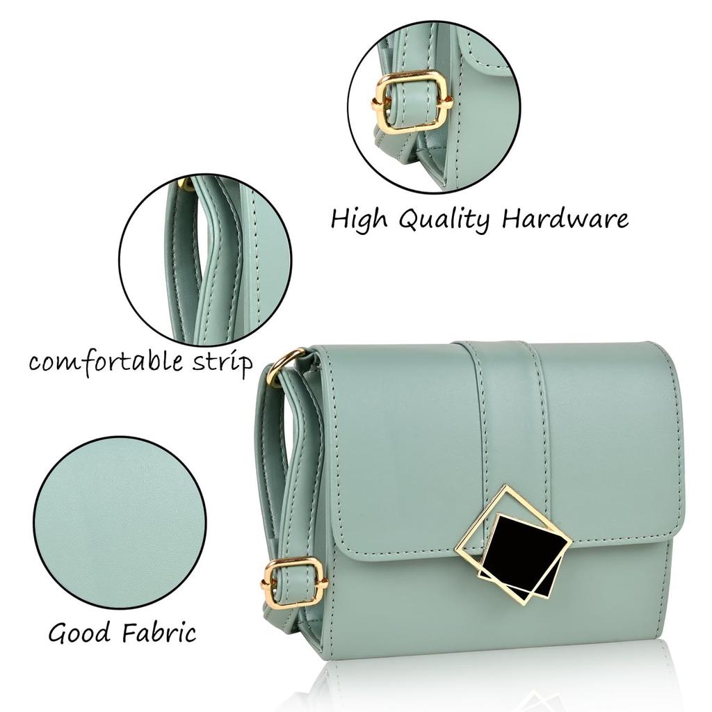 Women's Girls Party Sling Bag Crossbody  Green