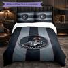 Biancheria da letto a tema Swansea City Set 3 Pezzi Copripiumino Biancheria da letto Decorativa Per Stanza Adolescenti Decorazione Casa