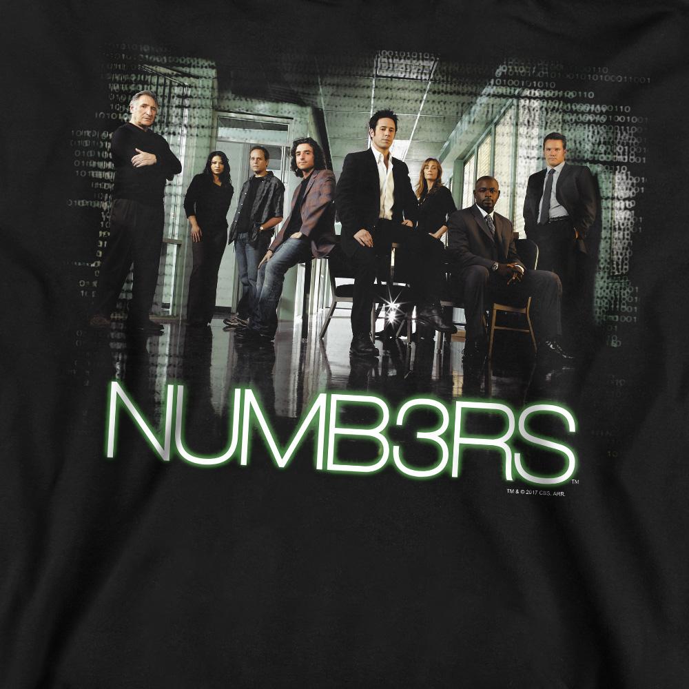 Numb3rs Unisex Erwachsenen Cast Sweatshirt