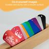 BHBL 50 Pack Aluminum Tag Blanks Engraving Blank Metal Tags with Hanging Hole Pet ID Double Sided Stamping Engraving Tags