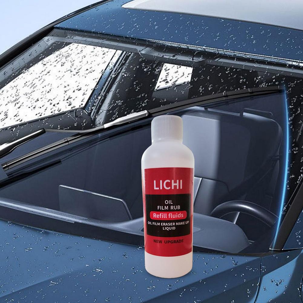 60-120ML Automotive Oil Film Cleaning Brush Prevents Rain And Fog Universal Glass Cleaning Wipe Board Improves Clarity Water Rep