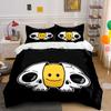 Smiling Egg Cartoon Design. Bedding Sets Duvet Cover Sets Duvet Covers Pillowcases(1*Duvet Cover 2*Pillowcases Without Duvet Insert)