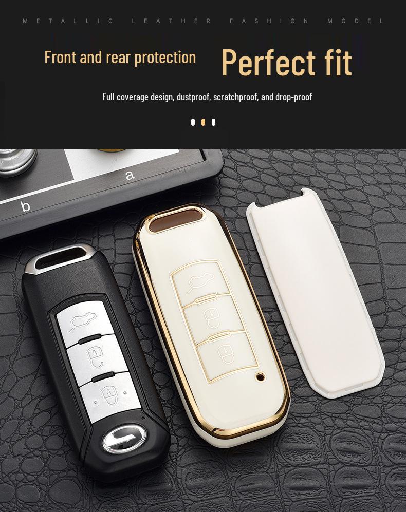 GAC Trumpchi Key Cover: GS4, GS5, GS3, GA4, GA6 Car Key Protective Case for Men and Women