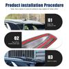 Real Carbon Fiber Shark Fin Antenna Cover Trim For BMW X3 G45 2025+