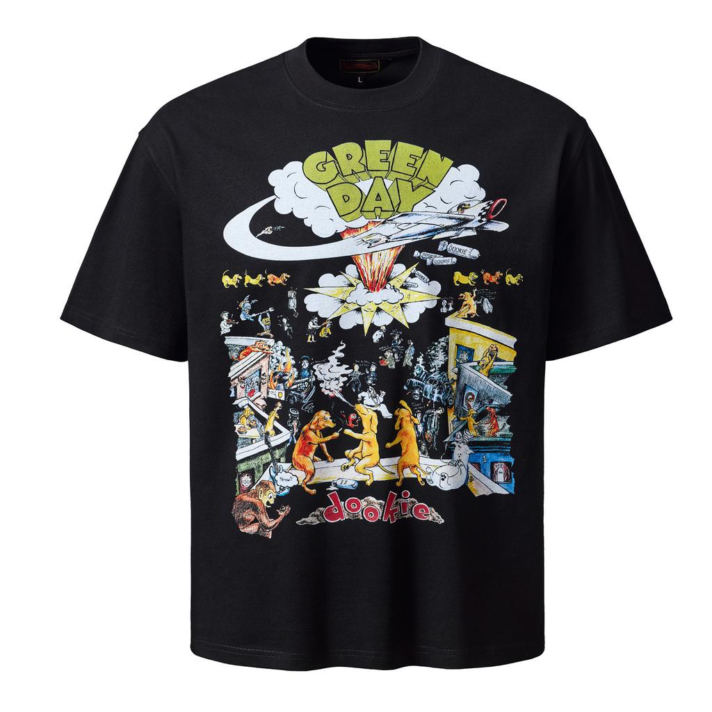 2026 Hotstone Heavy Rock Punk Streetwear Pure Cotton TShirt Comfortable Breathable HighQuality Retro Y2k Style