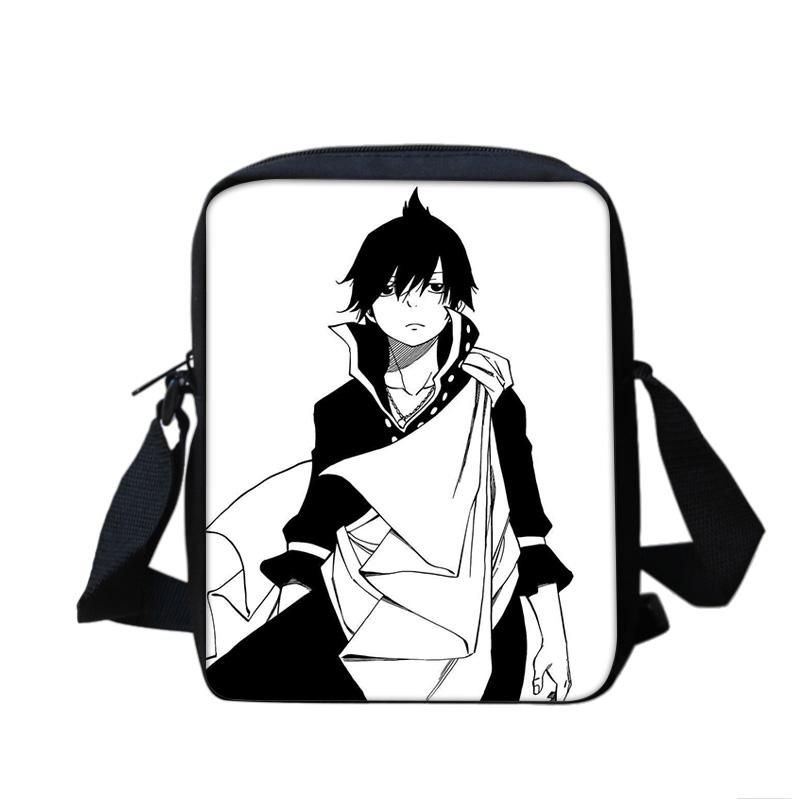 FAIRY TAIL shoulder bag cartoon anime print student boys and girls new lightweight, compact, large capacity, versatile