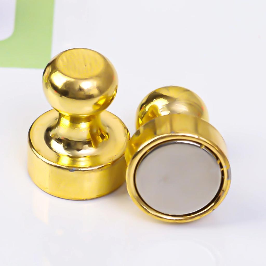 60-2pcs Mini Strong Neodymium Magnetic Pushpins Storage Hooks Home Kitchen Fridge Whiteboard Sucker Metal Thumbtack Wall Hanger