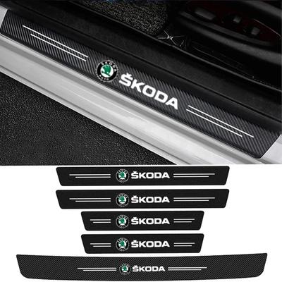 AAFP1 Achterklep Beschermer Deurlijst Krasbestendige Stickers Voor Yeti Kodiaq Karop Kamiq Rapid Fabia Octavia A7 Scala Superb