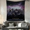 Elden Ring Wall Hanging Printed Fabric Blanket Decorative Tapestries for Bedroom Living Room Home Decor