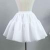 Fashion Without Hoop Petticoat White JK Ball Gown Petticoats Cosplay Breathable Underskirt Crinoline
