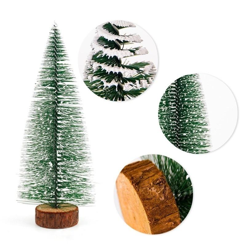 Mini Christmas Tree Stick White Cedar Desktop Small Christmas Tree