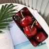 Food Fruit Red Cherry Funda For Xiaomi Redmi Note 13 10 11 12 14 15 Pro Plus Case For Redmi 15C 12C 13C 14C 10C 15