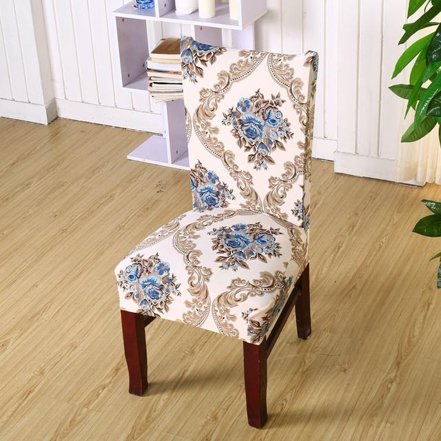 Elastic Chair Slipcover Case Stretch Chair Covers For Wedding Hotel Banquet Dining Room Spandex Dining Chair Cover