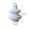Decorative Plastic White Vase Simple Home Desktop Ornaments New Nordic Flower Vase  Table Decor