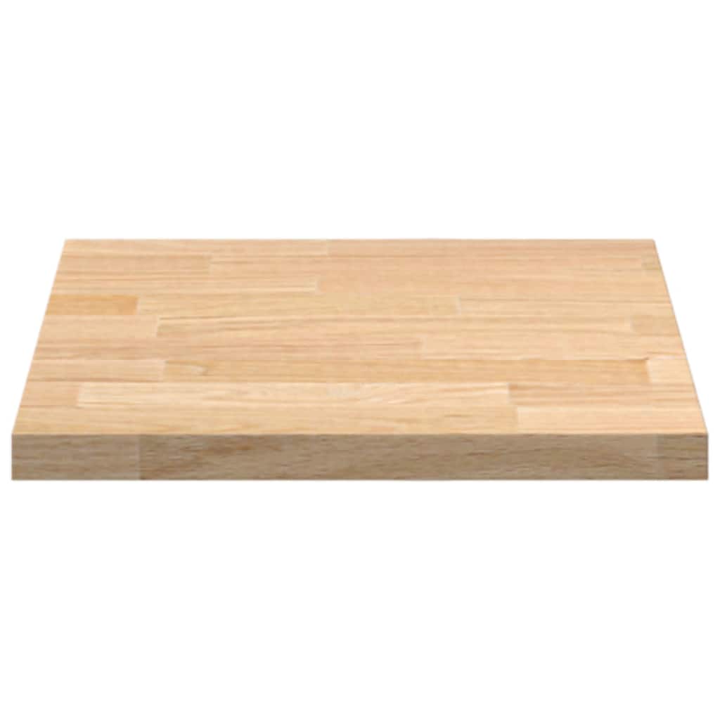 Vidaxl Arbeitsplatten-Kuchenplatte, 40X63,5X2,7 Cm, Rechteckig, Massives Eichenholz