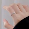 Female Niche Light Luxury Versatile Branch Bud Ring