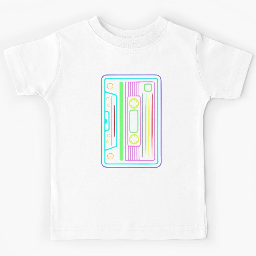 80s Music Cassette Tape Retro Vintage Kids T-Shirt 140