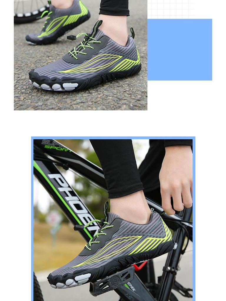 Unisex schnelltrocknende Fünf-Finger-Wasserschuhe für Outdoor-Radfahren, Strand, Schwimmen und Angeln