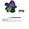 Halloween Hexen Piñata Gruseliger Hexenkopf Piñata mit Stock und Augenbinde für Halloween Themenpartys Veranstaltungen
