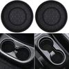 2Pcs/set Universal Car Center Control Coaster, Non-slip And Dust-proof Mat Coaster, High Quality Rubber Coaster