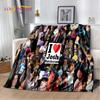 3D Josh Hutcherson Handsome Star Soft Flannel Blankets,Throw Blanket Comfortable Blanket for Picnic Beds Home Bedroom Cover Kids