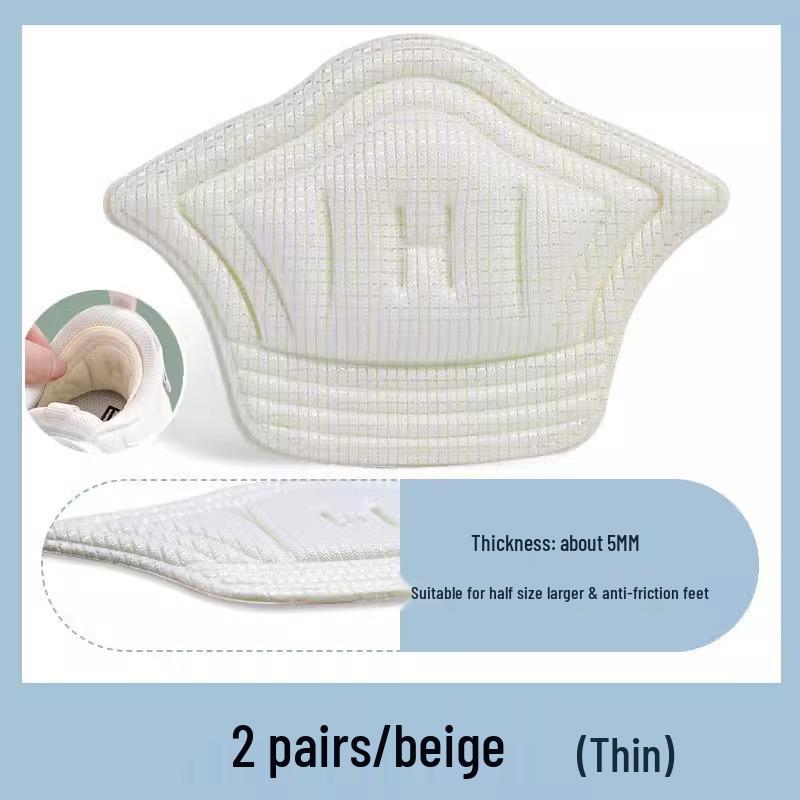 Heel Grips: Anti-Slip & Anti-Blister Pads for Reducing Shoe Size by One and Preventing Friction In High Heels