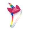 Unicorn Birthday Headband for Kids with Golden Horn