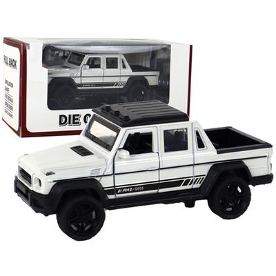 1/36 Pikap Kamyon Arazi Aracı Kargo Arabası Alaşımlı Üst Sınıf Araba Süsleme Araba Modeli Çocuk Oyuncağı Geri Çekilebilir Araba