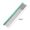 Light Aluminum Pet Comb 6 Colors Optional Professional Dog Grooming Comb Puppy Cleaning Hair Trimmer Brush Pet Accessories