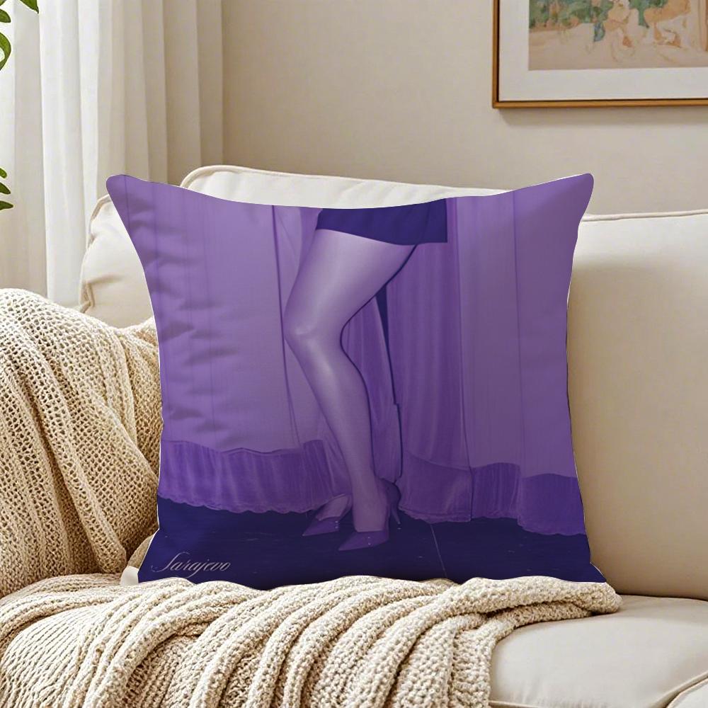 JJose Madero singer anime Cushion Cover Linen Minimalist Soft  for Sofa Bed Home Room Decor