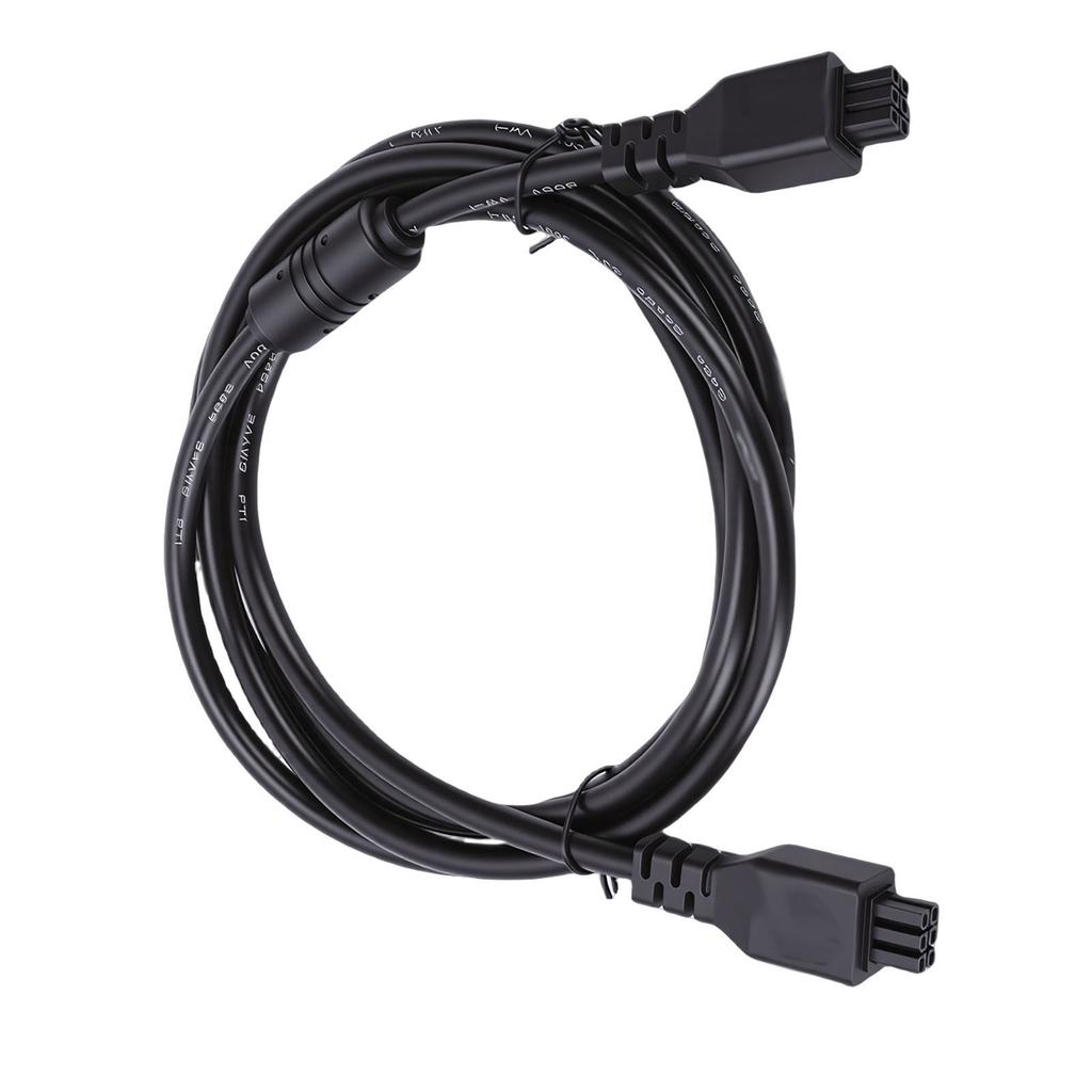 6 Pin Extension Cable Fit for Bambu Lab X1 P1 P1P P1S H2D 3D Printer AMS Lite Cord with Magnet Ring 1.5m