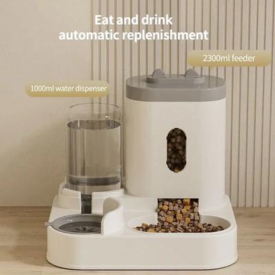 Automatic Cat Feeder Smart Pet Food Dispenser Automatic Cat Food Dispenser Cat Dog Bowl with Water Dispenser Pet Accessories New