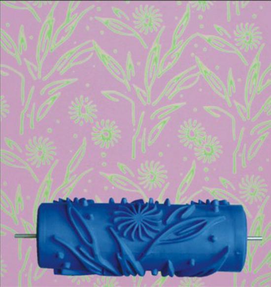 5-Inch Liquid Wallpaper Pattern Roller - DIY Stippling & Wall Painting Tool