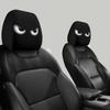 2Pcs Exaggerated Car Headrest Covers Funny Face Expressions Car Seat Headcover  Journey Must-Have