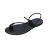 Summer Casual Flat Toed Lightweight Retro Two Sandals