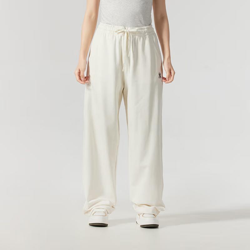 New MLB New York Yankees Casual Pants Unisex Cream 3APTB0451-50CRS