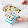 Kitchen Storage Organizer Soup Cube Freezer Mold, Large Capacity Food Bag, Bag Support Block Maker for Meal Prep Sauces Leftover Organization